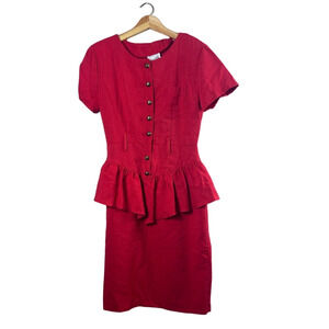 Vintage Red Women’s Britland Dress 5